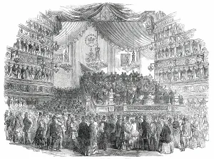 Anelay Henry Prints: National Concert at Her Majesty's Theatre, 1850. Creator: Smyth