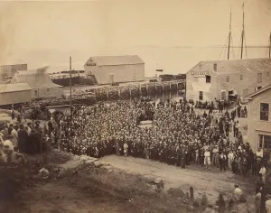 Flour Prints: National Congregational Council at Plymouth Rock, June 22, 1865