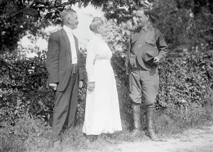 National Guard Prints: National Guard of D.C. - Capt. Louis Wilson And Parents