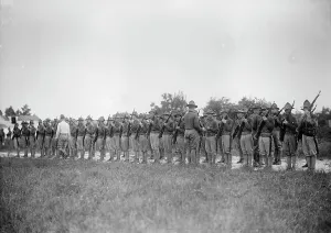 Drill Prints: National Guard of D.C. - Drill, 1915