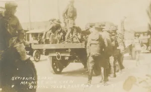 Guardsmen Prints: National Guard Machine Gun Crew during Tulsa Race Riot 6-1-21, 1921. Creator: Unknown