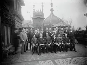 Owners Prints: National League magnates (baseball), 1913. Creators: Bain News Service, George Graham Bain