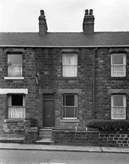 Barnsley Gallery: National Provincial Bank in a terraced house, Bolton upon Dearne, South Yorkshire, 1963