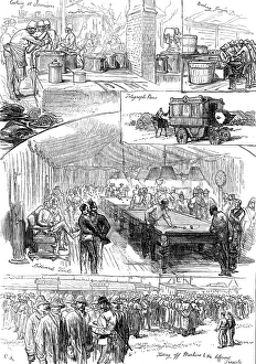 Beef Prints: National Rifle Association Prize Meeting; preparing for the camp at Wimbledon
