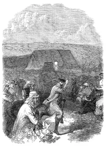 The National Rifle Association prize meeting at Wimbledon:the Horatio Ross Prize, 1865. Creator: Unknown