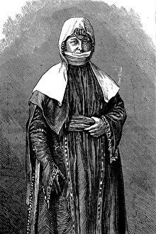 The Nations of Western Asia: Armenian woman in Karabok, 1873. Creator: Unknown