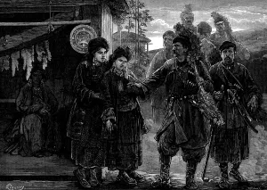 Palmer Prints: Nations of Western Asia: people of Georgia, 1873. Creator: William James Palmer