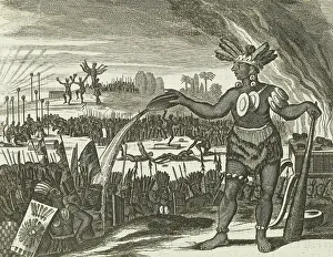 Native Americans, 1671. Creator: Unknown