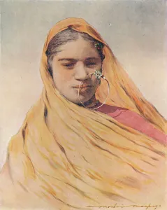 Adam And Charles Prints: A Native Bride, 1905. Artist: Mortimer Luddington Menpes