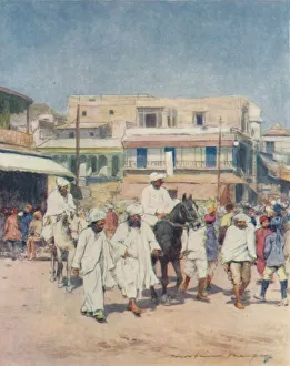 Native Chiefs in Delhi, 1905. Artist: Mortimer Luddington Menpes