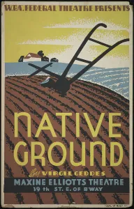Native Ground, New York, [1937]. Creator: Unknown