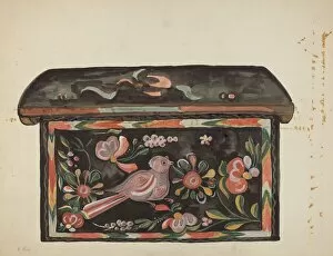 E Boyd Collection: Native Pine Box, 1935 / 1942. Creator: E. Boyd