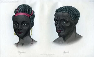 Images Dated 21st December 2006: Natives of Benguela and Angola, 1848