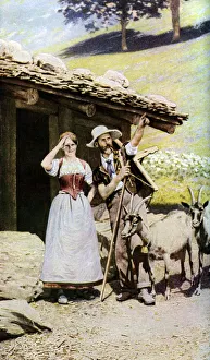 Bern Gallery: Natives of the Canton of Bern, Switzerland, c1924