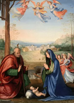 Nativity Gallery: The Nativity, 1504 / 07. Creator: Fra Bartolomeo