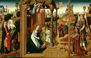 Manger Prints: Nativity, 15th century. Creator: Master of the Legend of Saint Ursula
