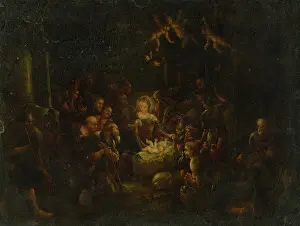 Manger Prints: Nativity, 1750-1800. Creator: Unknown