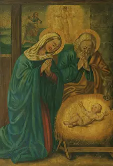 Manger Prints: Nativity, 1890-1900. Creator: Unknown