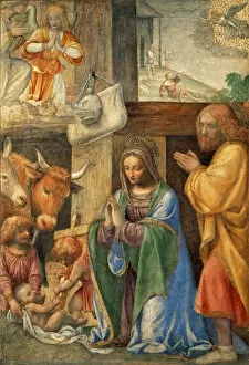 Nativity and Annunciation to the Shepherds, Between 1500 and 1550