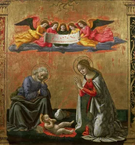 The Holy Night Prints: The Nativity, c. 1492. Creator: Ghirlandaio, Domenico (1449-1494)