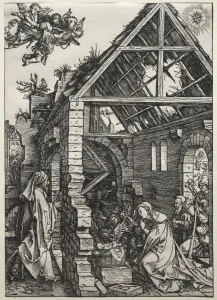 Early 16th Century Prints: The Nativity, c. 1502-1503. Creator: Albrecht Dürer (German, 1471-1528)