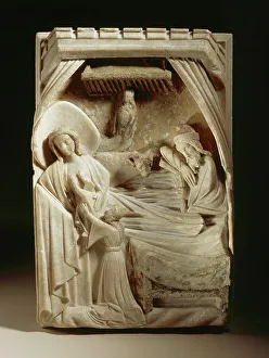 The Nativity, c.1400. Creator: Unknown