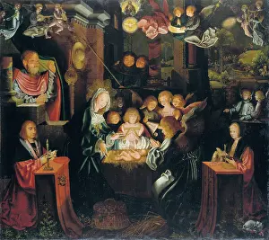 Devout Prints: The Nativity with the donors Peter von Clapis and Bela Bonenberg