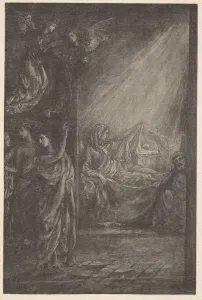 West Bank Prints: The Nativity. n. d. Creator: John La Farge