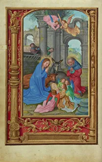 Simon Benig Prints: The Nativity; Prayer Book of Cardinal Albrecht of Brandenburg