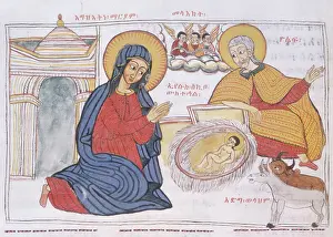 Manger Prints: Nativity scene, 1664-1665. Creator: Unknown