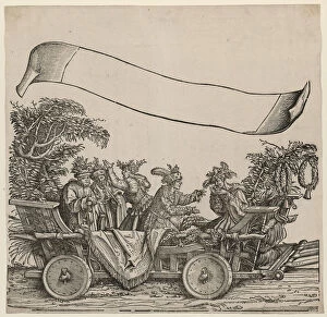 Buffoon Gallery: Natural Fools (The Triumphal Procession of the Emperor Maximilian I), ca 1515