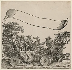 German King Collection: Natural Fools (The Triumphal Procession of the Emperor Maximilian I), ca 1515