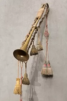 Trumpet Gallery: Natural Trumpet, Nuremberg, 1680 / 1720. Creator: Wilhelm Hs