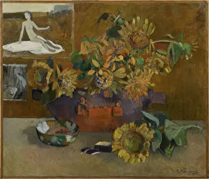 1901 Gallery: Nature morte a l Esperance, 1901. Creator: Gauguin, Paul Eugene Henri (1848-1903)