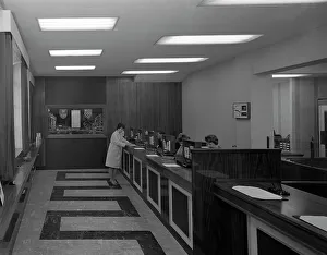 Branch Prints: The Natwest Bank, Glossop Road, Sheffield, South Yorkshire, 1966. Artist: Michael Walters