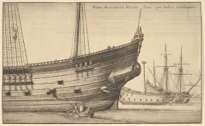 Stern Prints: Naues MercatoriaeHollan dicaeper Indias Occidentales (Dutch West Indiaman)