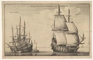 Rigging Collection: Naues MercatoriaeHollandicaeper Indias Occidentales (Dutch East Indiaman), 1647