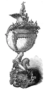 Schmidt Prints: The Nautilus Cup, 1844. Creator: Unknown