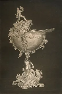 Edward F Prints: Nautilus Cup, c16th - 17th century, (1927). Artists: Edward F Strange, Unknown
