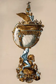 The Nautilus shell, 19th century. Artist: Charles James Richardson