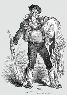 Bates Hw Prints: The Navaja; Notes on Spain, 1875. Creator: Unknown