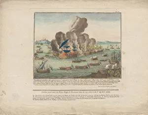 Favourite Prints: Naval battle between the Russian and Ottoman fleet in the Black Sea on June 28 and 29