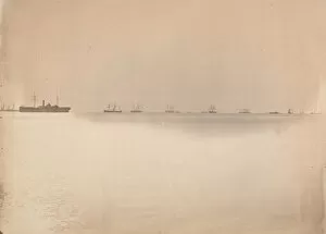 Naval Collection: Naval Blockade, 1865. Creator: Alexander Gardner