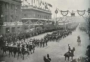 London Stereoscopic Co Collection: The Naval Contingent Crossing London Bridge into Southwark, London, 1897. Artist