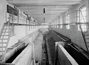 Campus Prints: Naval tank, Engineering Building, University of Michigan, c1905. Creator: Unknown