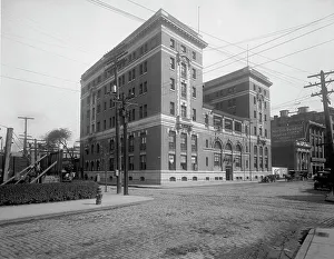 Ymca Prints: Naval Y.M.C.A. Norfolk, Va. between 1910 and 1920. Creator: Unknown