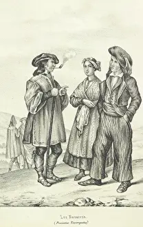 Sandal Prints: The Navarrese. (Basque Provinces), 1843. Creator: Unknown