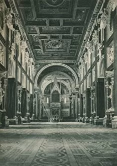 Nave of the Basilica San Giovanni in the Lateran, Rome, Italy, 1927. Artist: Eugen Poppel