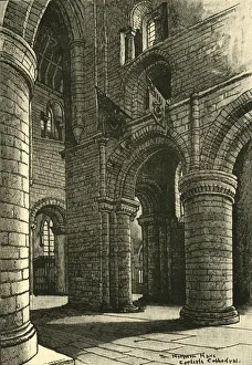 Part of the Nave, Carlisle Cathedral, 1898. Creator: Unknown Part of the Nave, Carlisle Cathedral, 1898. Creator: Unknown