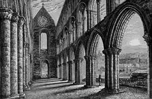 Nave Looking West, Jedburgh Abbey, c1880, (1897). Artist: Alexander Francis Lydon